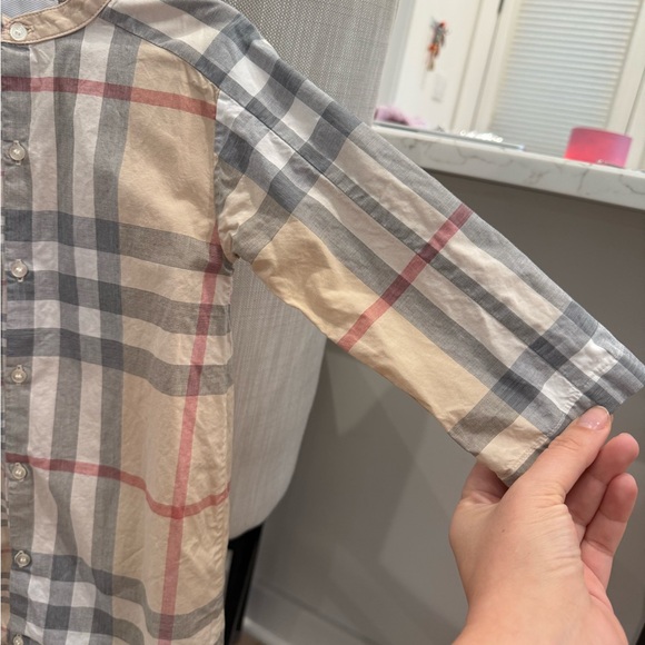 Burberry Plaid Baby Onesie - Picture 4 of 6
